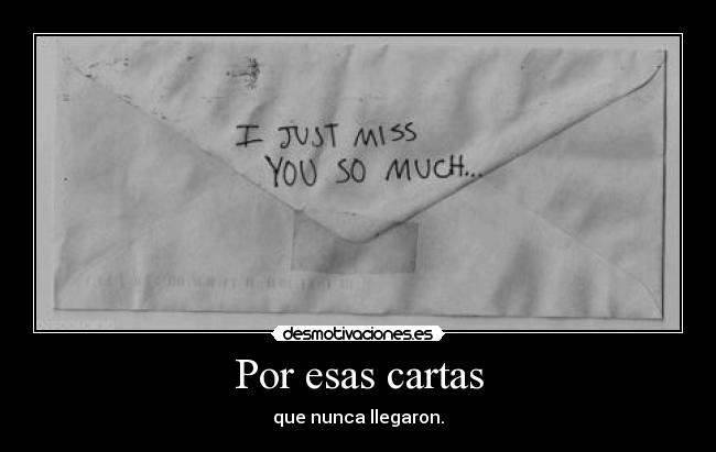 Por esas cartas - 
