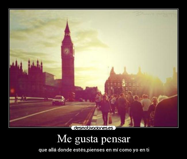 Me gusta pensar - 
