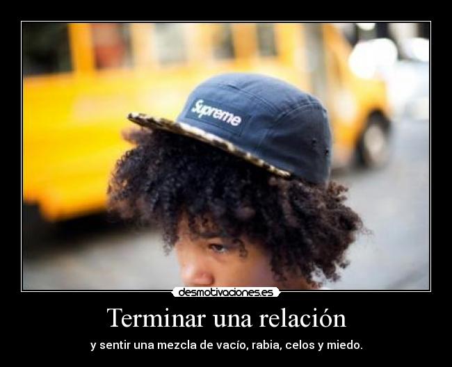 Terminar una relación -