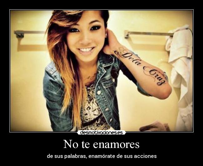 No te enamores - 