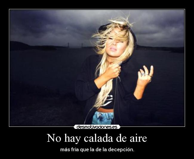 No hay calada de aire - 