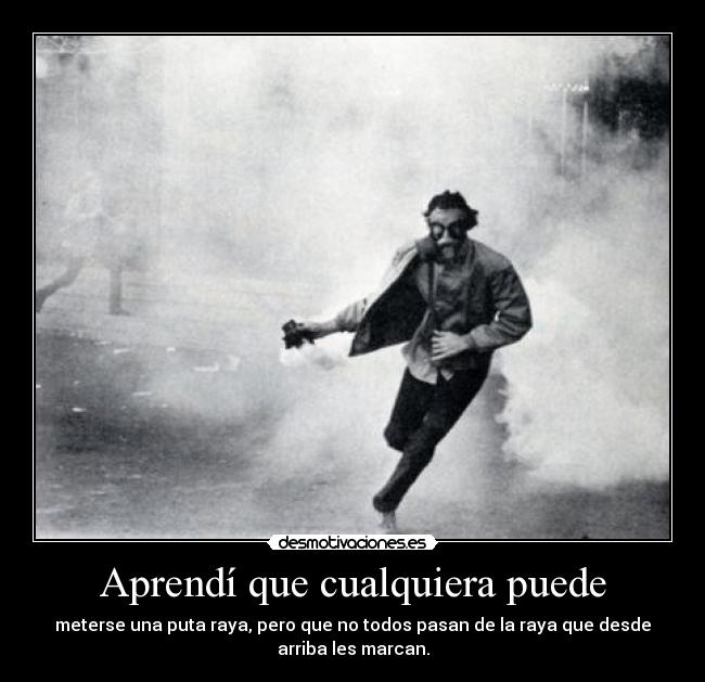 Aprendí que cualquiera puede - 