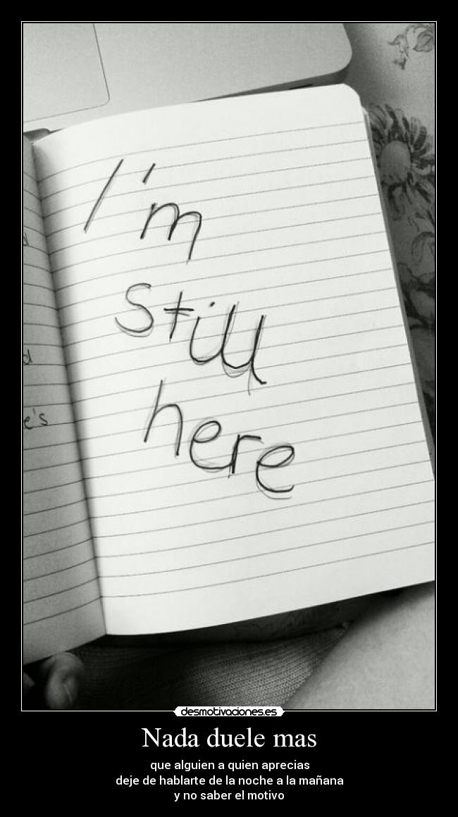 Nada duele mas -