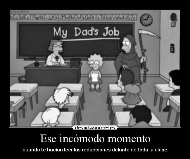 Ese incómodo momento -