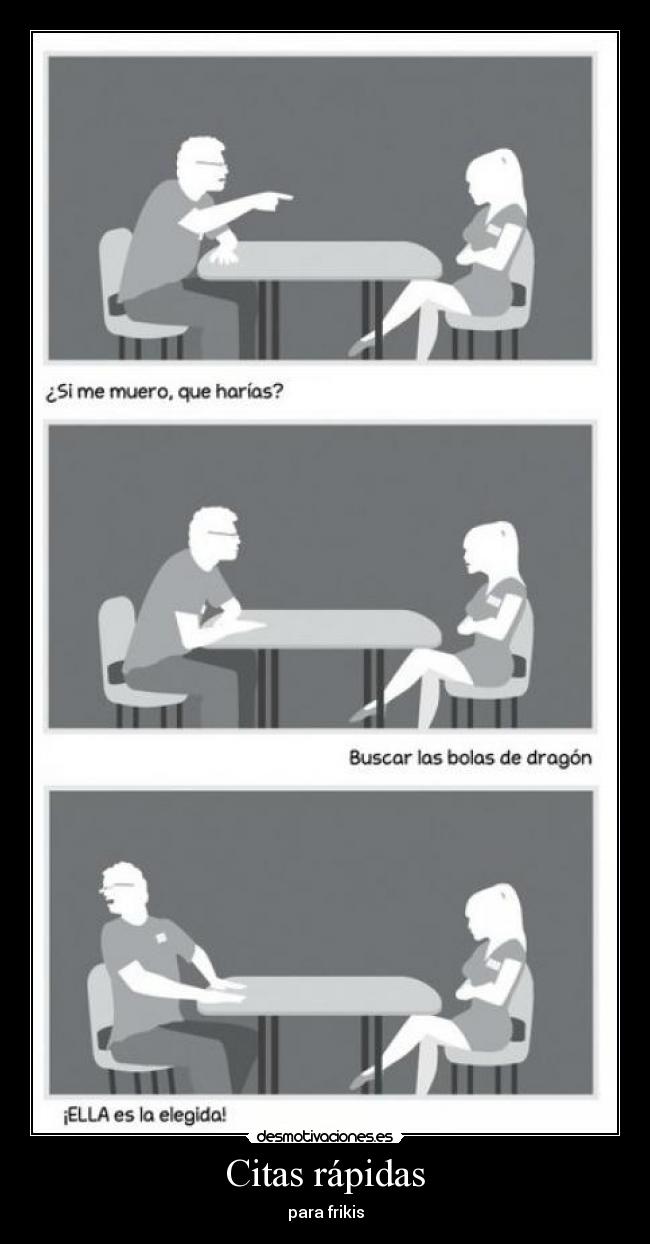 Citas rápidas - para frikis