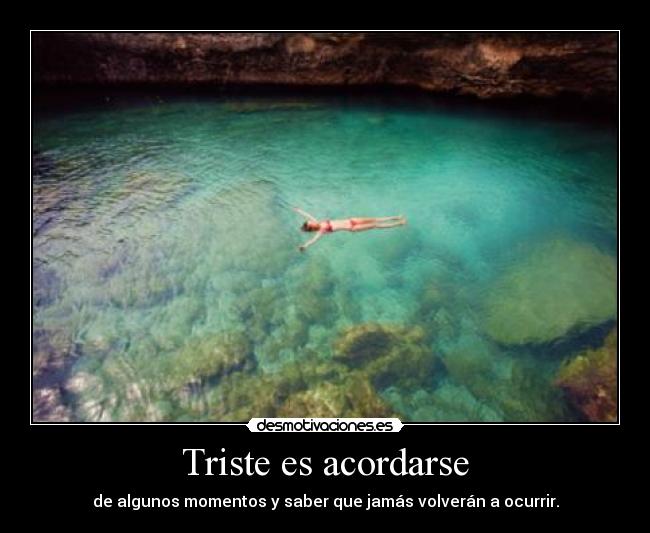 Triste es acordarse - 