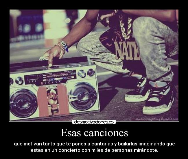 Esas canciones - 