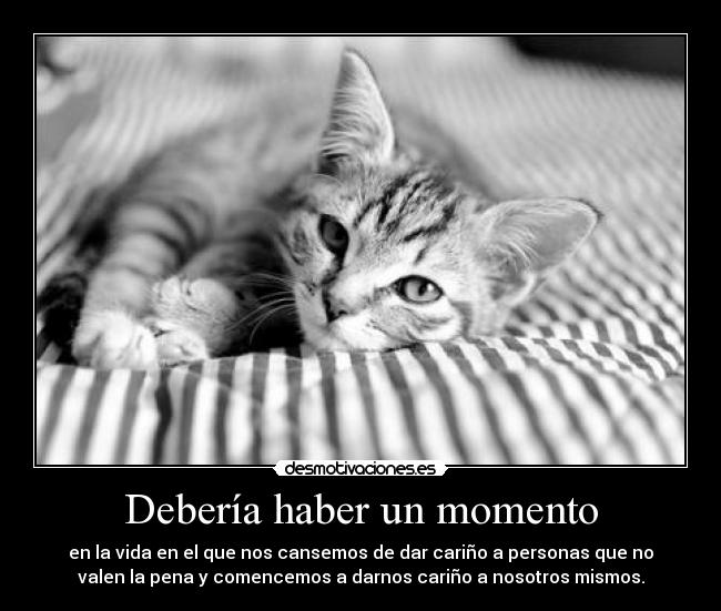 Debería haber un momento - 
