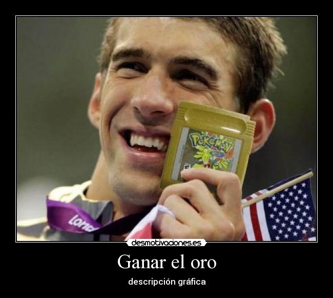 Ganar el oro - descripción gráfica