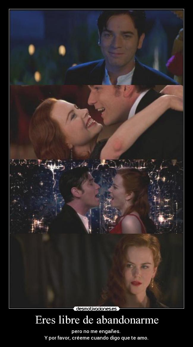 carteles tango roxanne moulin rouge desmotivaciones