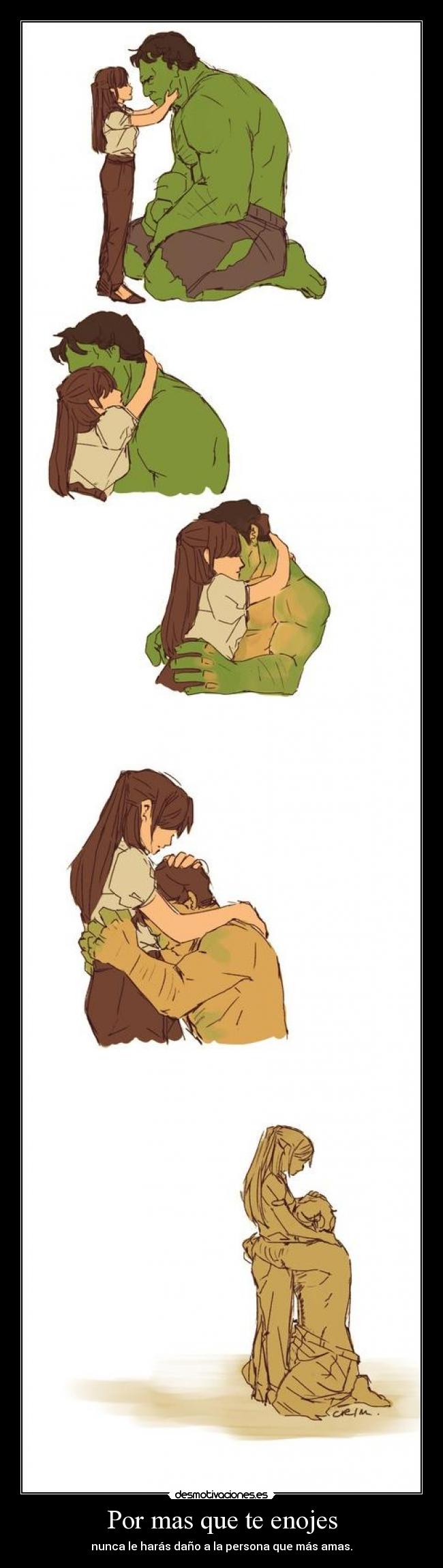 Por mas que te enojes - 