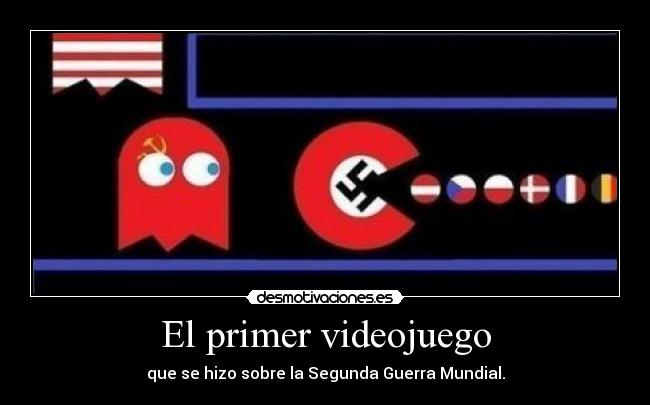 El primer videojuego - que se hizo sobre la Segunda Guerra Mundial.