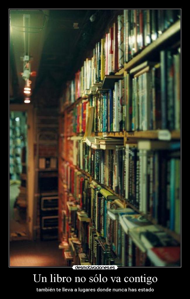 Un libro no sólo va contigo -