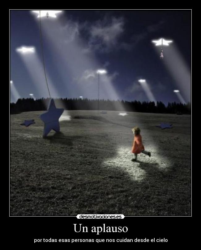 Un aplauso -