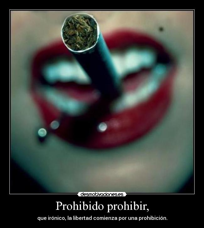 Prohibido prohibir, - 