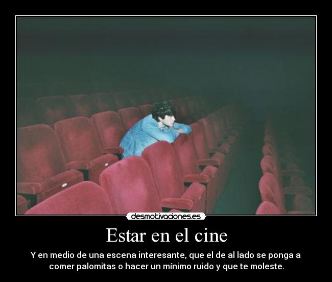 Estar en el cine - 