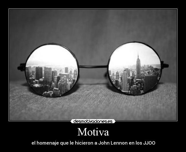 Motiva - el homenaje que le hicieron a John Lennon en los JJOO