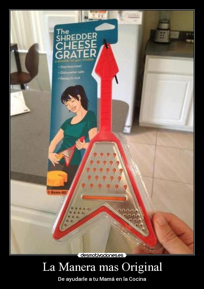 La Manera mas Original - De ayudarle a tu Mamá en la Cocina