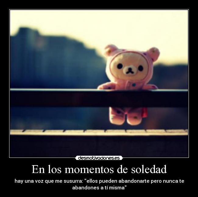 En los momentos de soledad - 