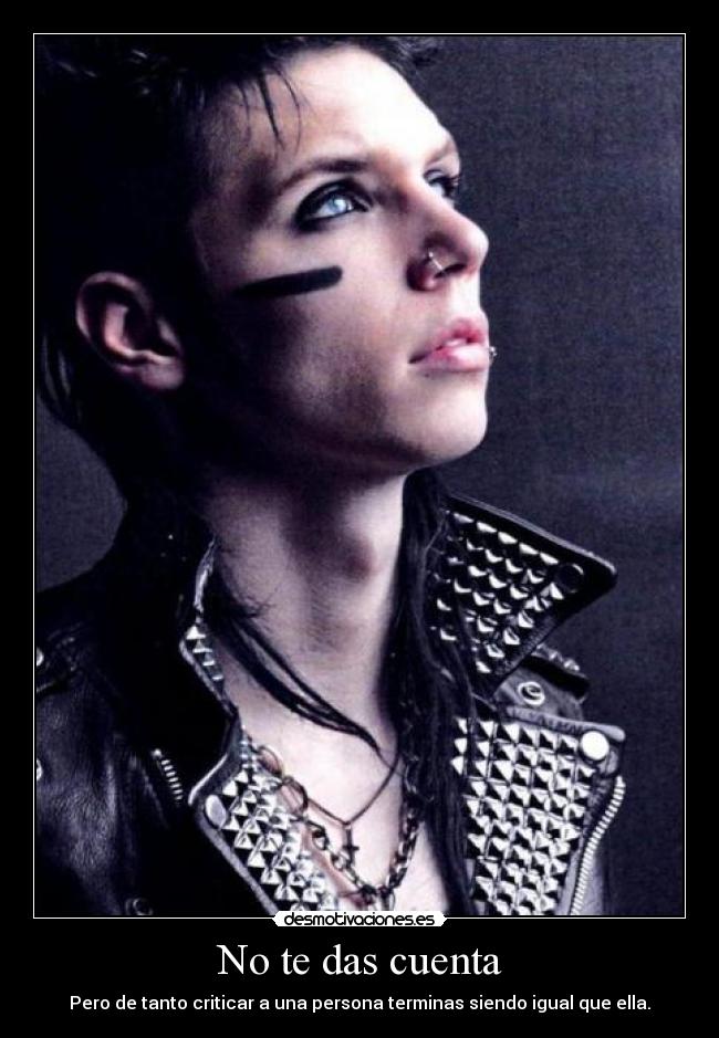 No te das cuenta - 
