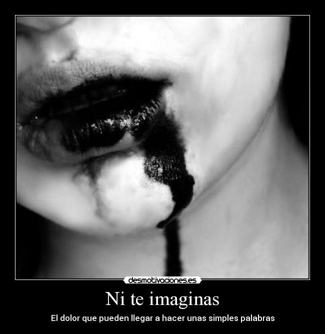 Ni te imaginas -