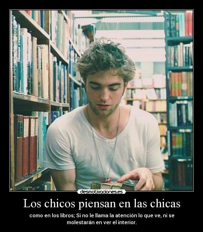 Los chicos piensan en las chicas -