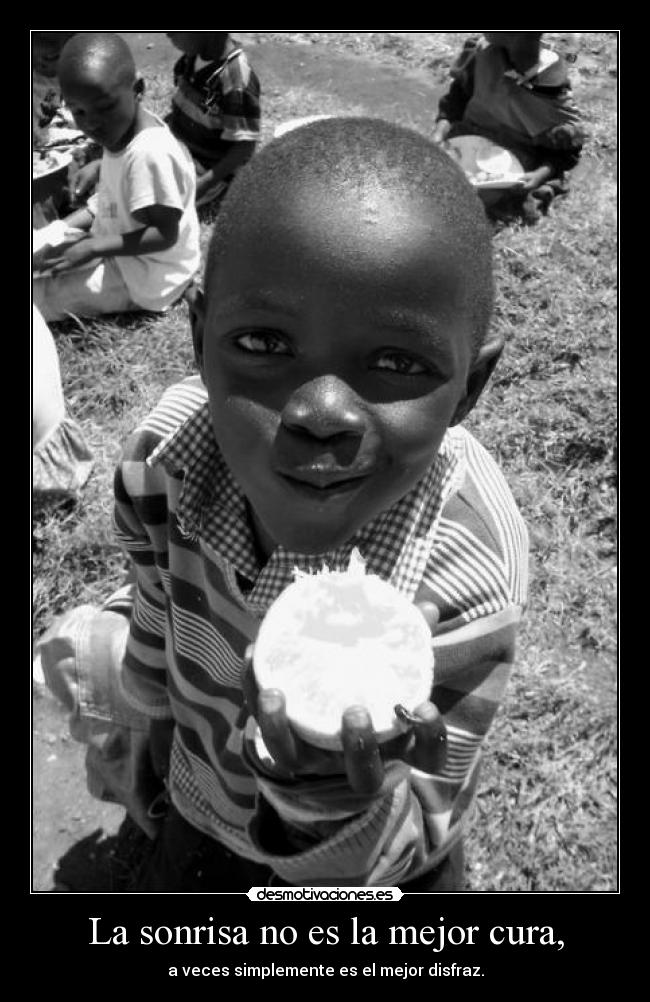 La sonrisa no es la mejor cura, - 