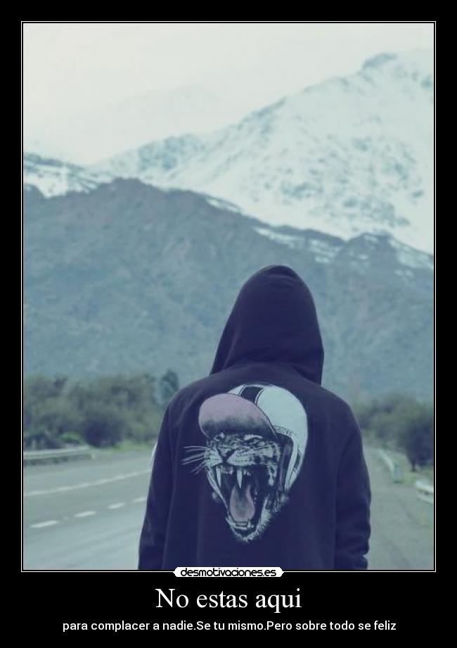 No estas aqui - 