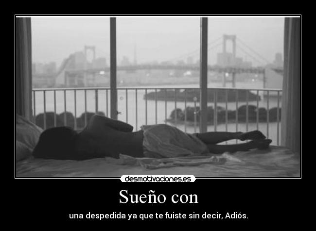 Sueño con -