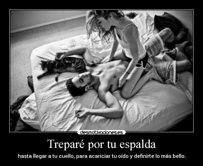 Treparé por tu espalda - 