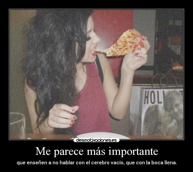 Me parece más importante - 