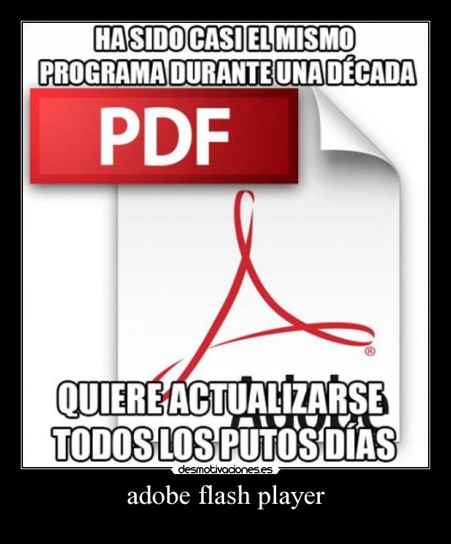 adobe flash player -