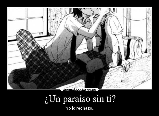 ¿Un paraíso sin ti? -
