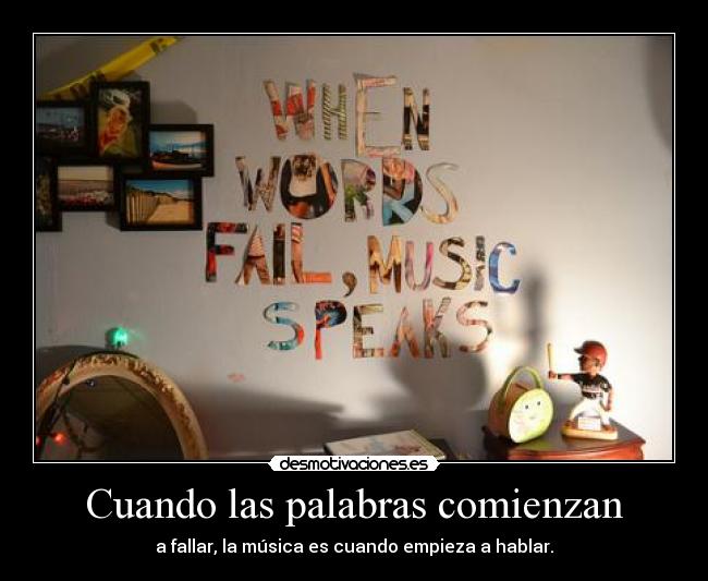 Cuando las palabras comienzan - 