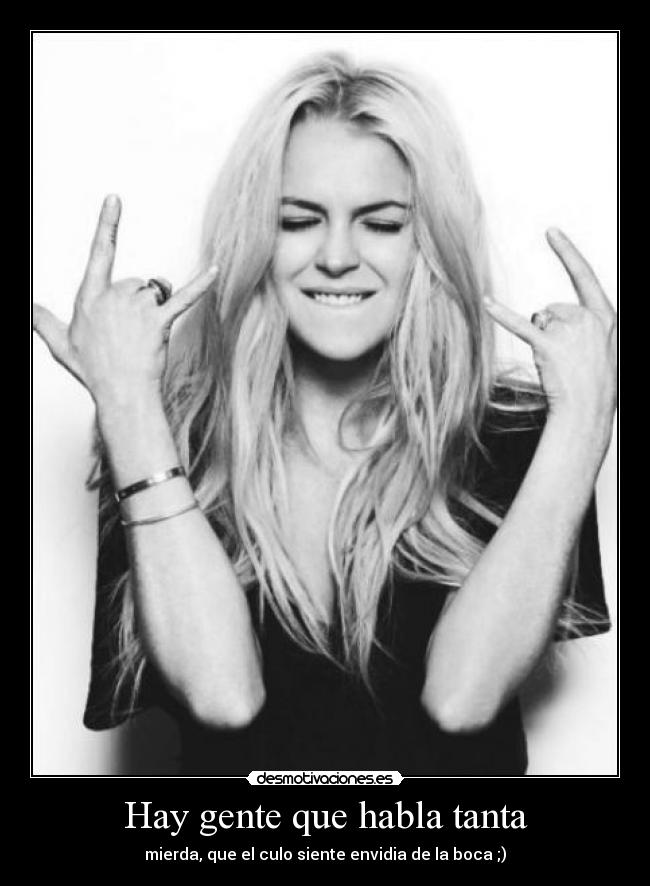 Hay gente que habla tanta - 
