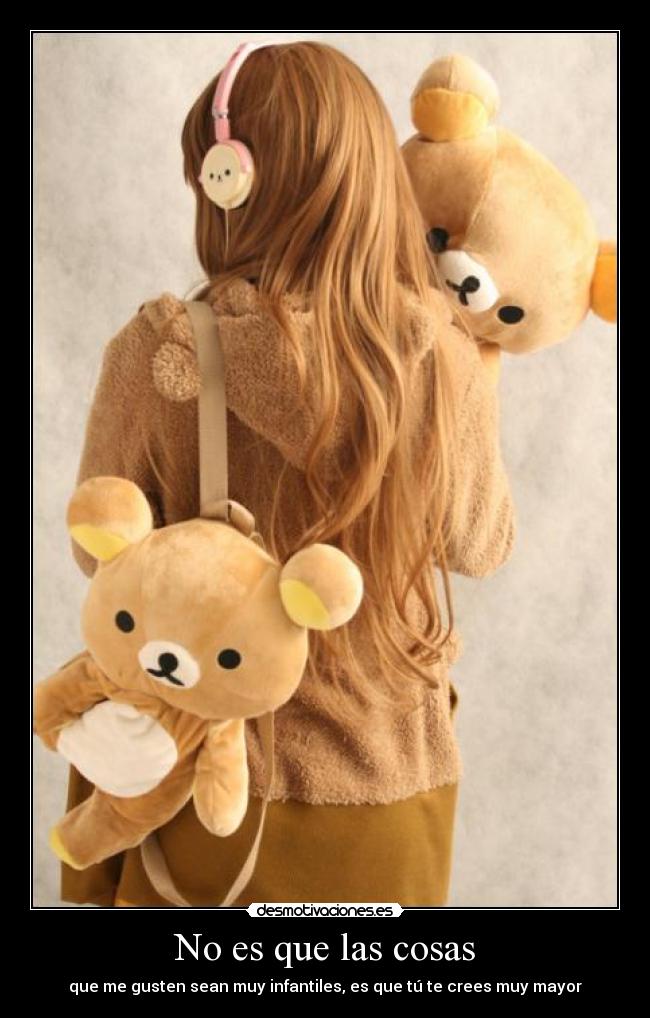 No es que las cosas - 