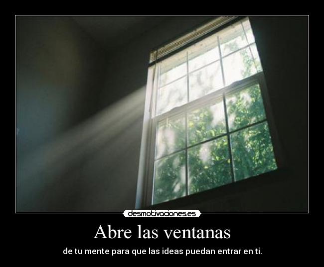 Abre las ventanas - 