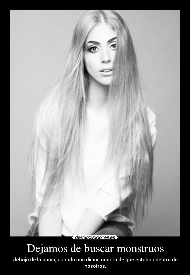 Dejamos de buscar monstruos - 