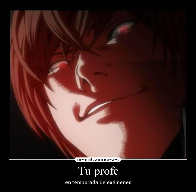 Tu profe - en temporada de exámenes