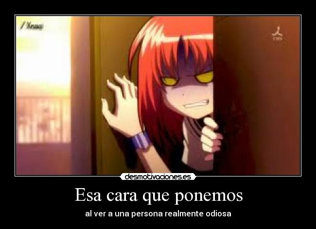 Esa cara que ponemos -