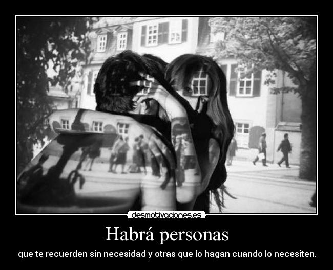 Habrá personas - 
