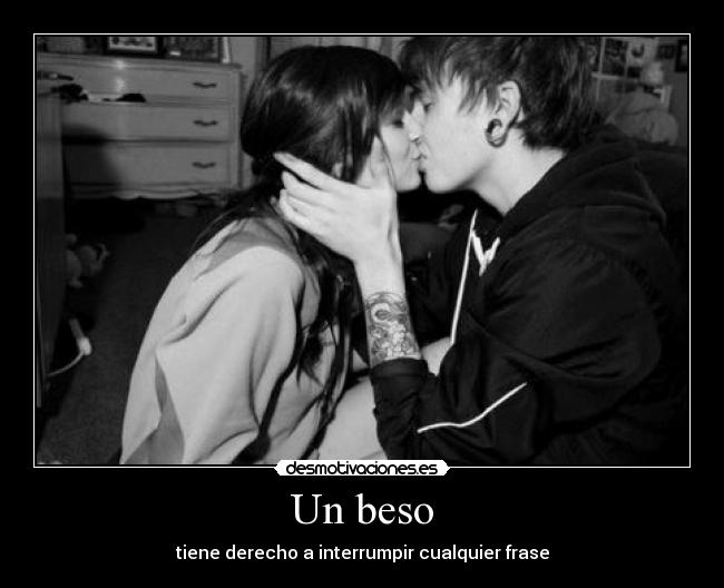 Un beso -