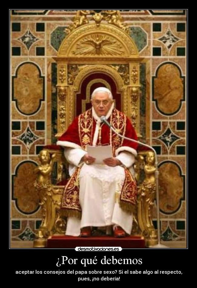 ¿Por qué debemos -