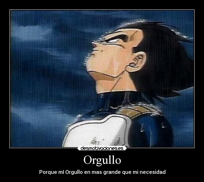 Orgullo -