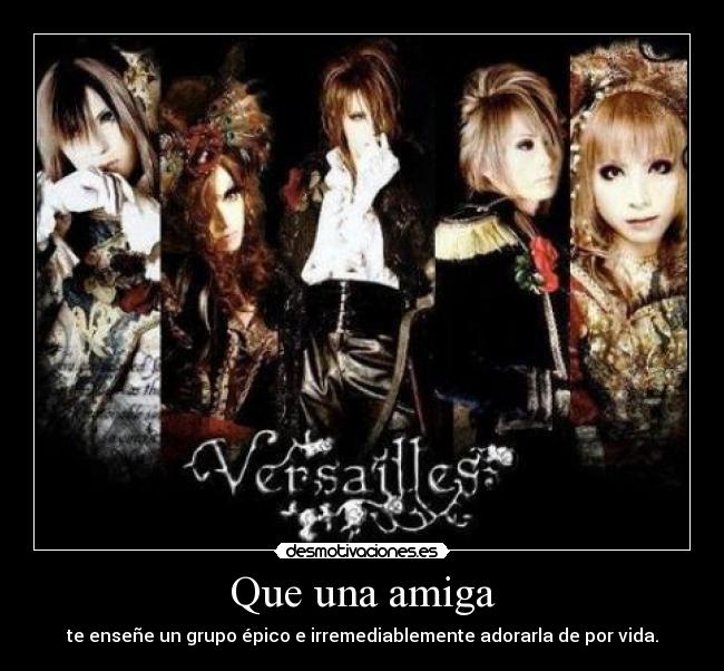 Que una amiga -