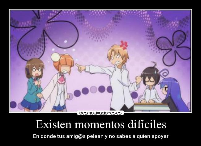carteles harukaze raptorhunters anime acchi kocchi saber quien apoyar desmotivaciones