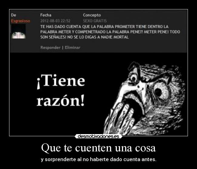 Que te cuenten una cosa - 