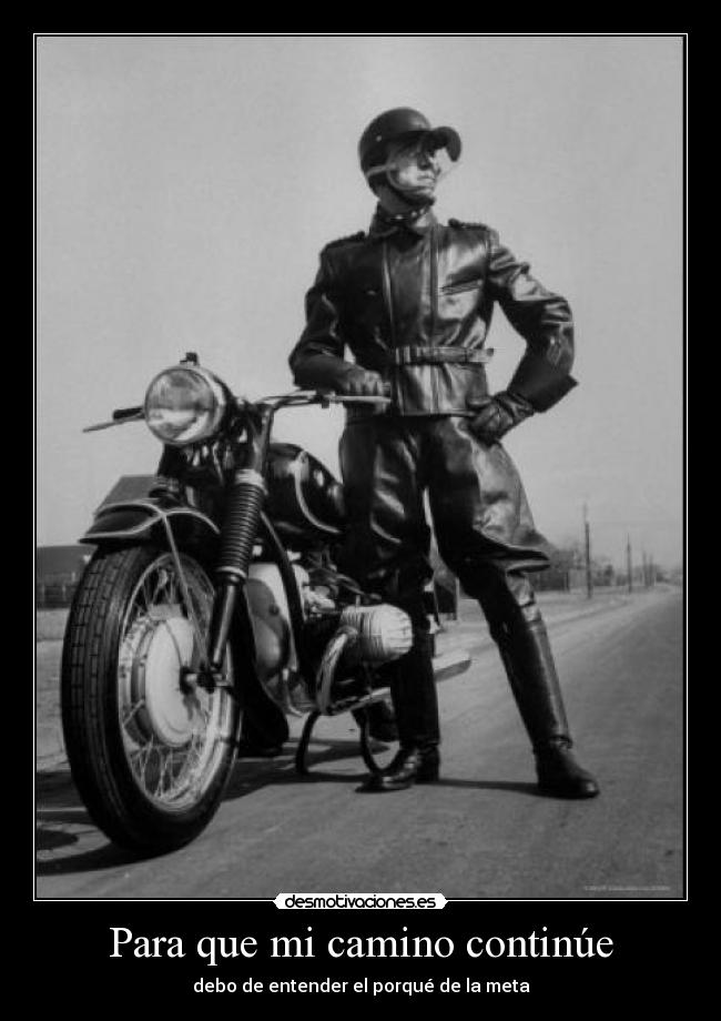 Para que mi camino continúe -