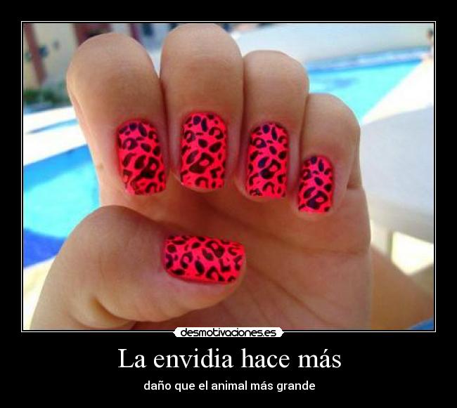 La envidia hace más - daño que el animal más grande