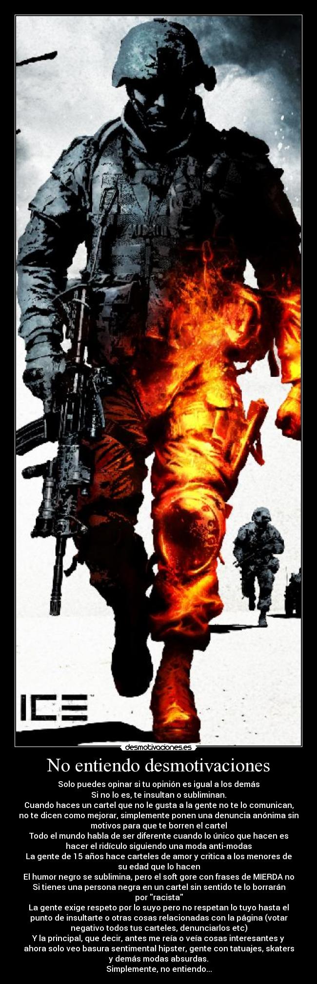No entiendo desmotivaciones -